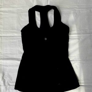 lululemon black tank top